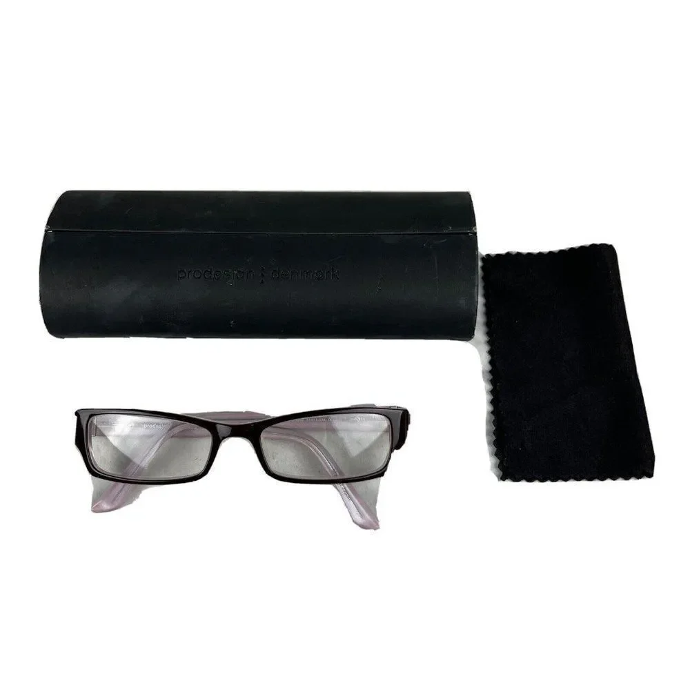 PRODESIGN DENMARK EYEGLASSES Womens AUBERGINE Purple 7611 c.3032 With Case